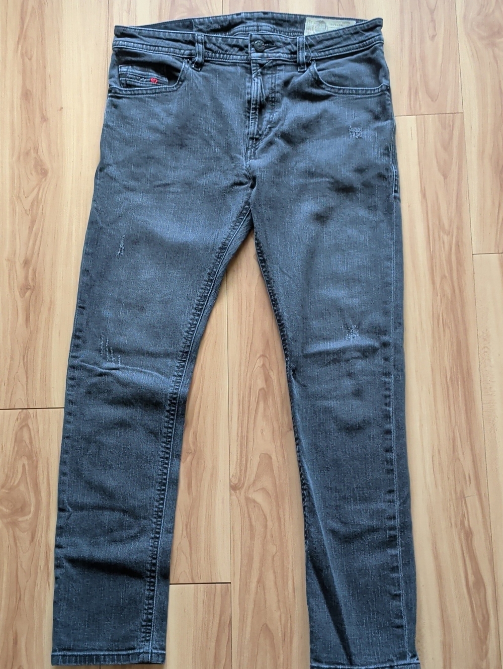 Diesel Women's Skinny Jeans - Charcoal Gray Wash